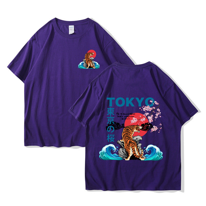 Japan Tokyo Harajuku T-Shirt Oversized HipHop Setwear