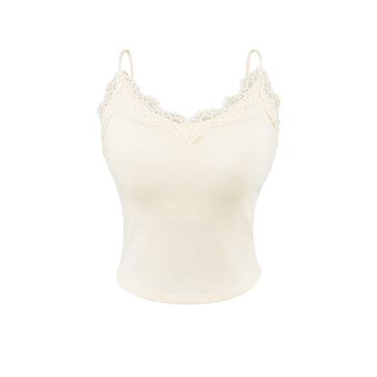 Slim lace camisole vest
