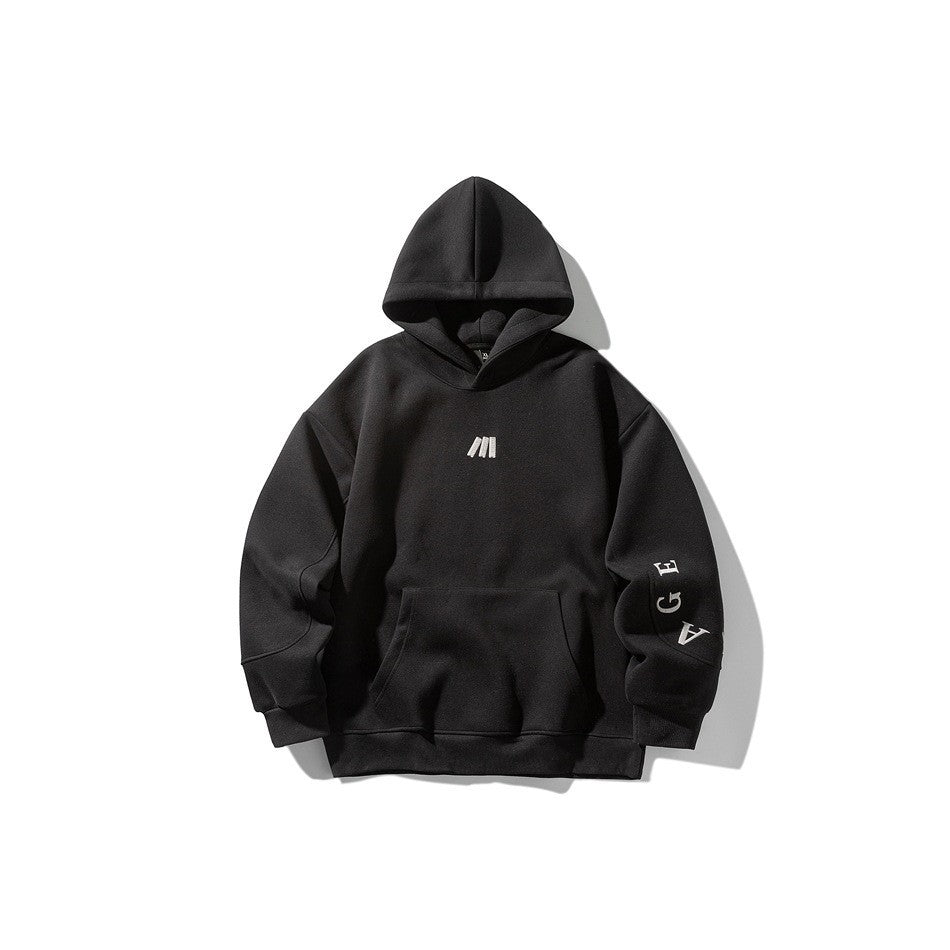 Casual Campus Style Hoodie  Loose Fit Hooded Sweatshirt