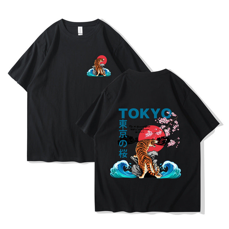 Japan Tokyo Harajuku T-Shirt Oversized HipHop Setwear