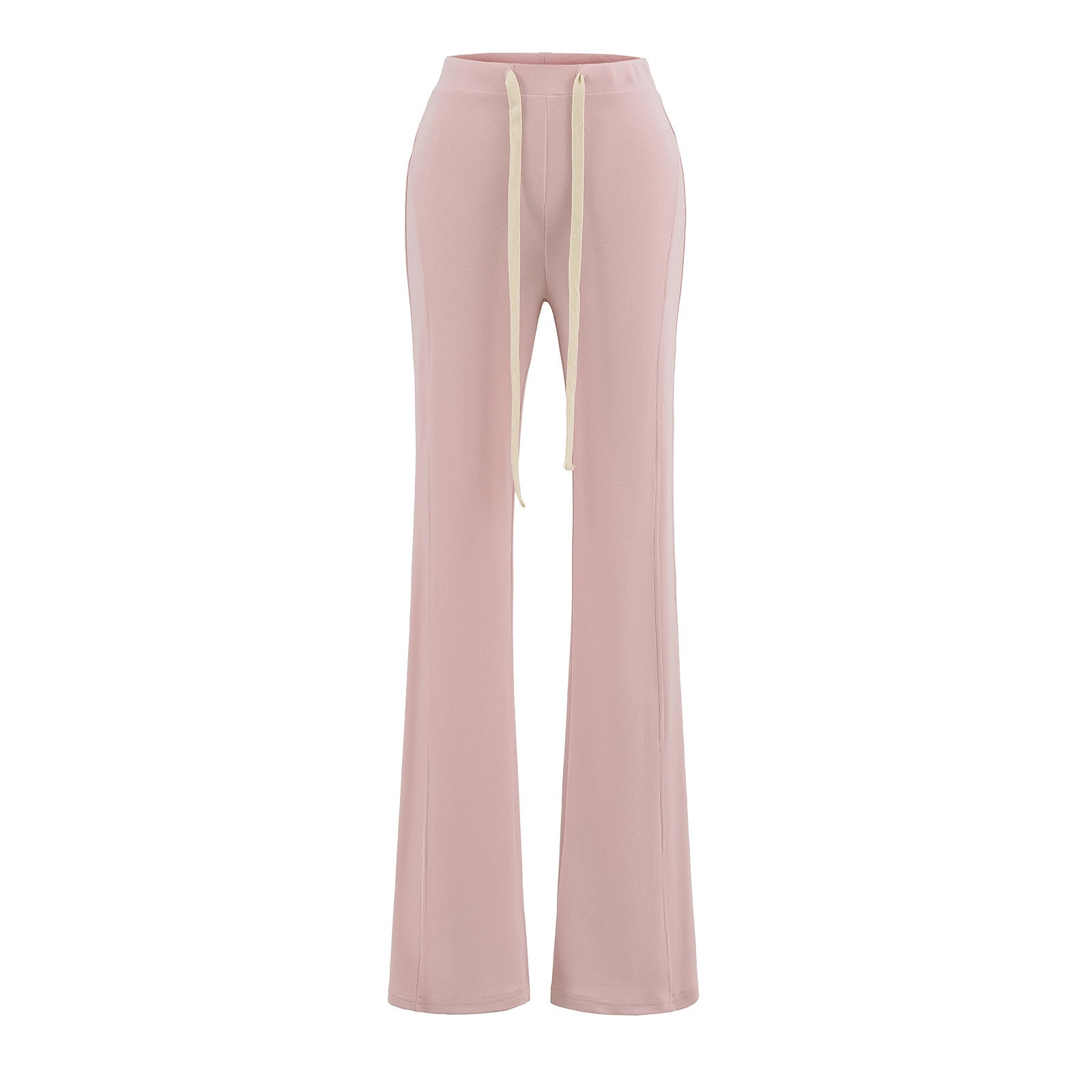 Low waist slightly flared slim fit pants