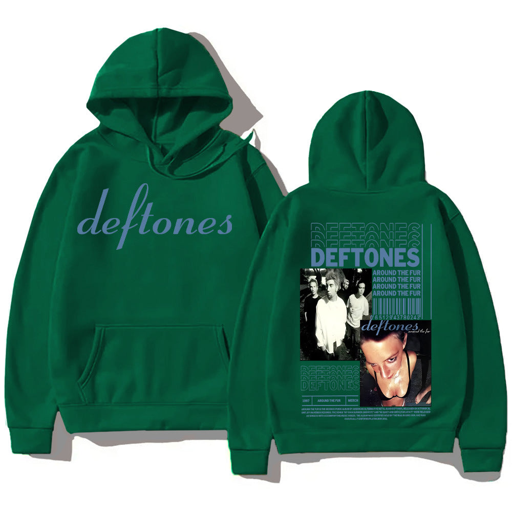 Deftones Sudadera con Capucha Estampado del Álbum Around The Fur Ropa de Hombre Clase