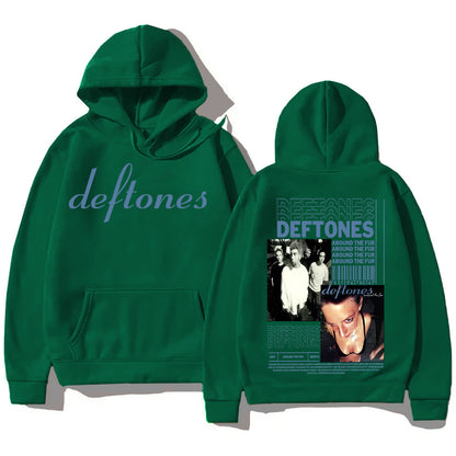 Deftones Sudadera con Capucha Estampado del Álbum Around The Fur Ropa de Hombre Clase