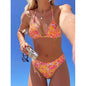 Bikini con estampado de lunares