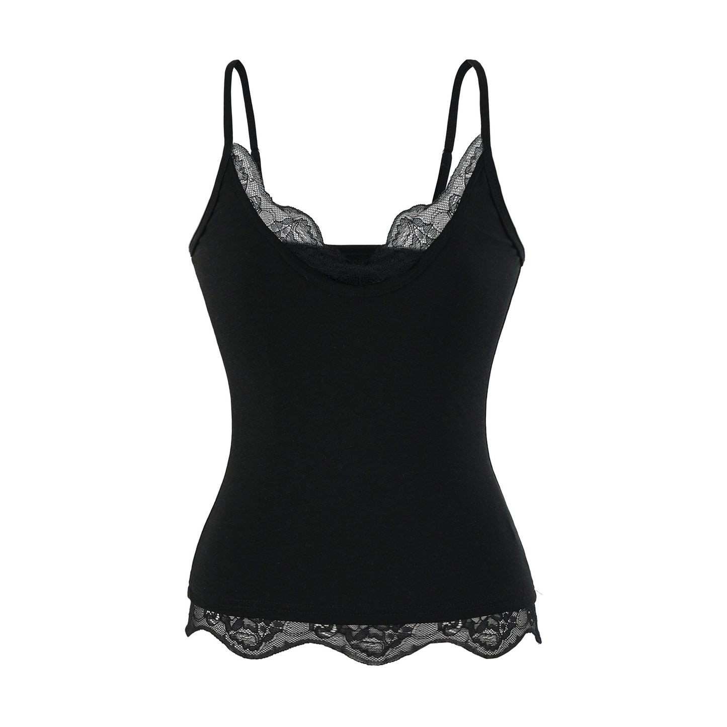 Sleeveless V-neck T-shirt