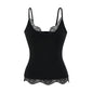 Sleeveless V-neck T-shirt