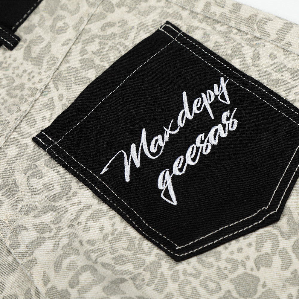 Pantalones cortos de mezclilla holgados High Street