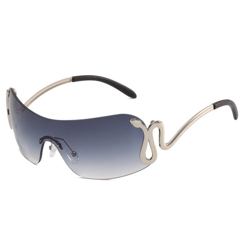 Gafas de sol personalizadas a la moda Y2K Milenio