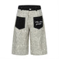 Pantalones cortos de mezclilla holgados High Street