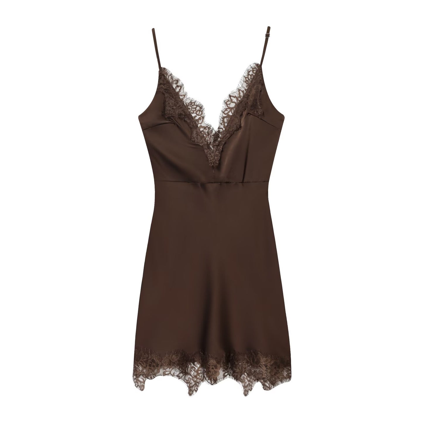 Vestido lencero de tirantes