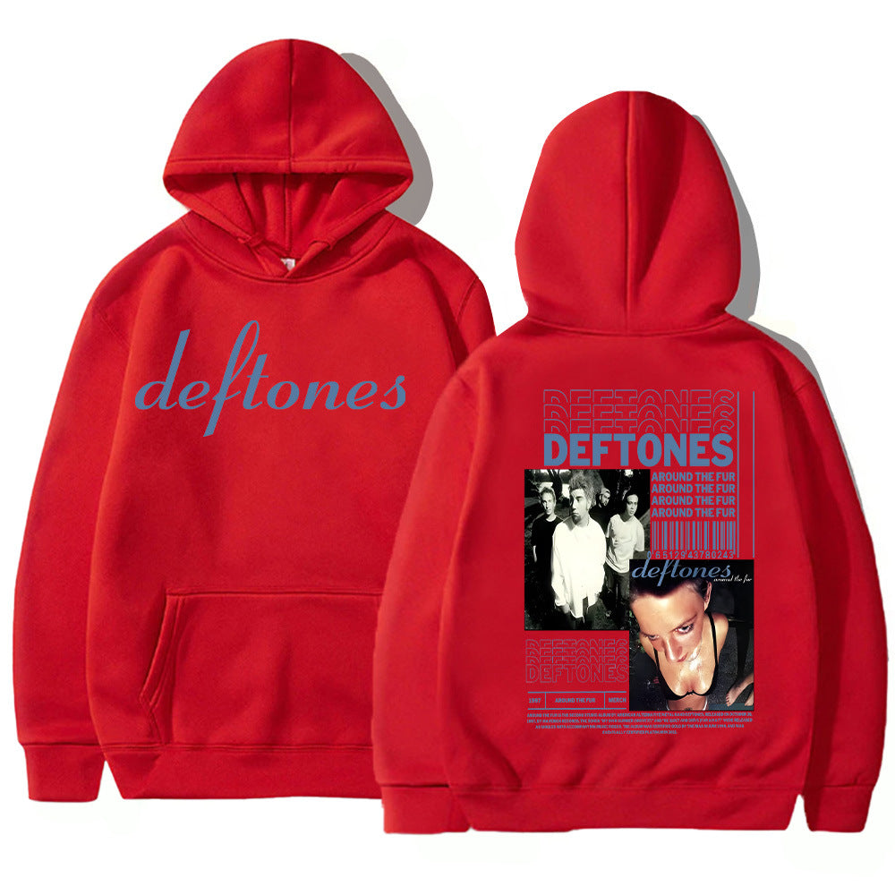 Deftones Sudadera con Capucha Estampado del Álbum Around The Fur Ropa de Hombre Clase