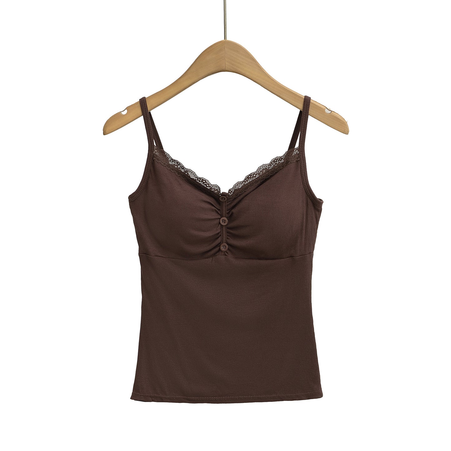 Camisola lencera con encaje