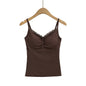 Camisola lencera con encaje
