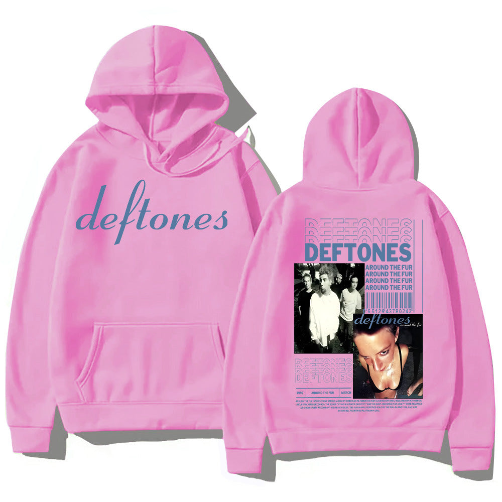 Deftones Sudadera con Capucha Estampado del Álbum Around The Fur Ropa de Hombre Clase