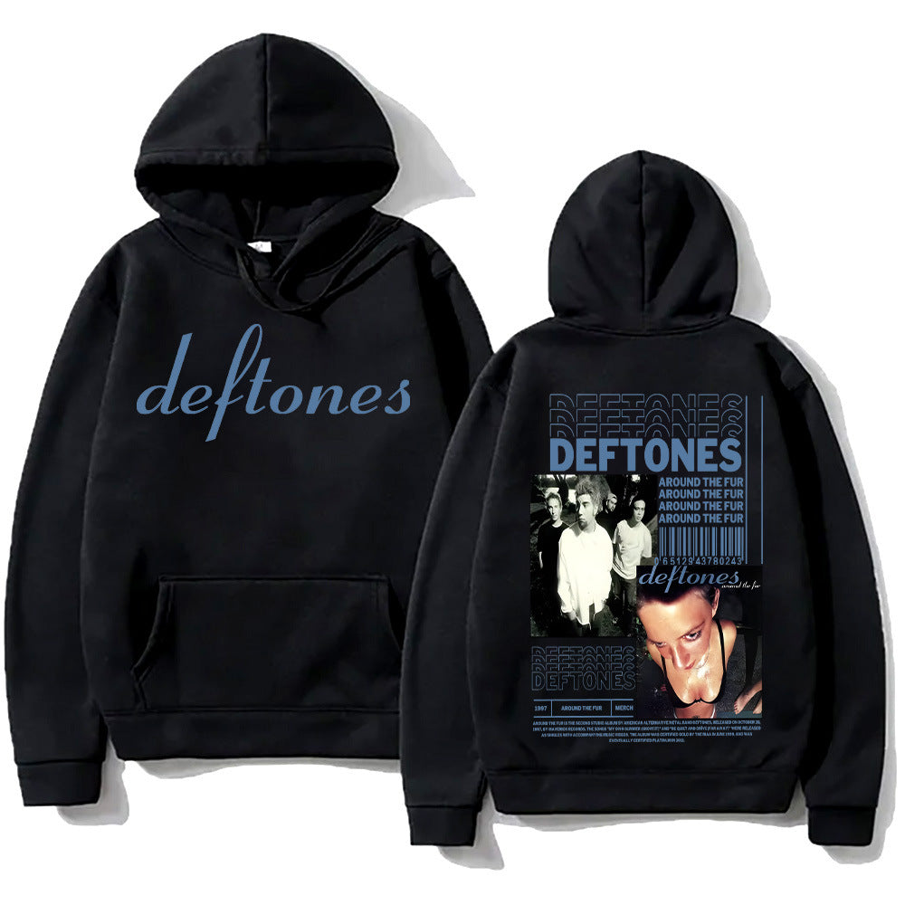 Deftones Sudadera con Capucha Estampado del Álbum Around The Fur Ropa de Hombre Clase