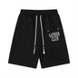 Pantalones cortos estampados con letras de graffiti