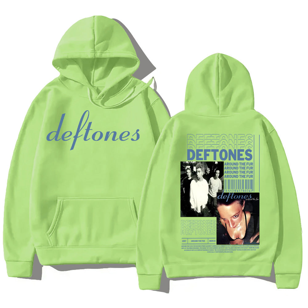 Deftones Sudadera con Capucha Estampado del Álbum Around The Fur Ropa de Hombre Clase