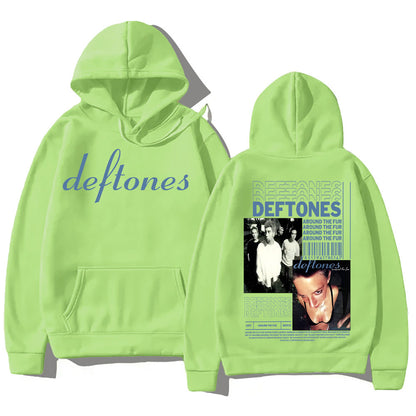 Deftones Sudadera con Capucha Estampado del Álbum Around The Fur Ropa de Hombre Clase
