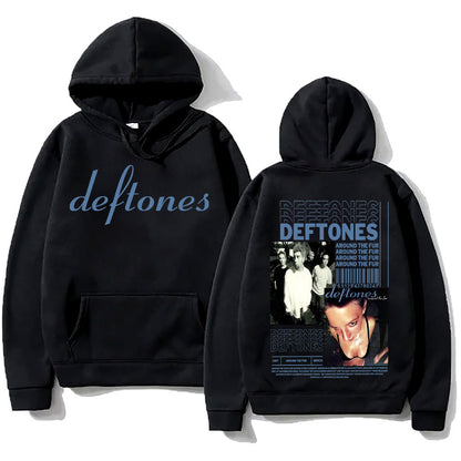 Deftones Sudadera con Capucha Estampado del Álbum Around The Fur Ropa de Hombre Clase