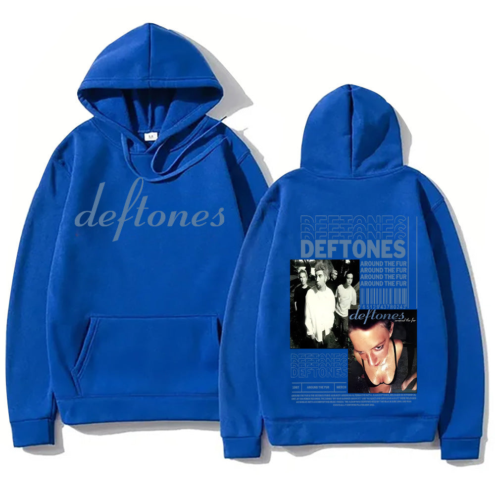 Deftones Sudadera con Capucha Estampado del Álbum Around The Fur Ropa de Hombre Clase
