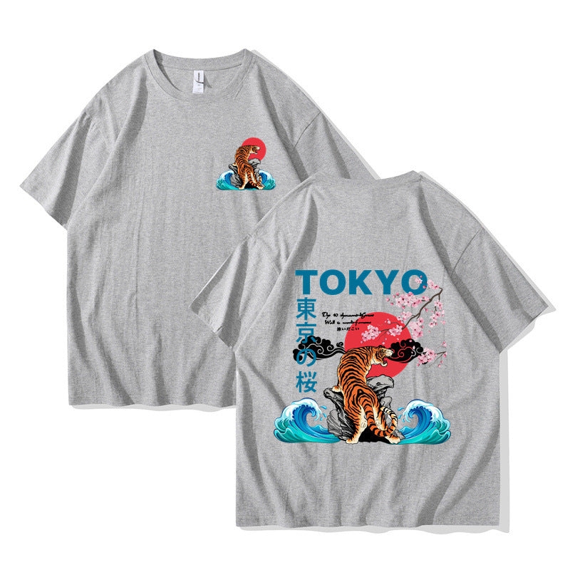 Japan Tokyo Harajuku T-Shirt Oversized HipHop Setwear