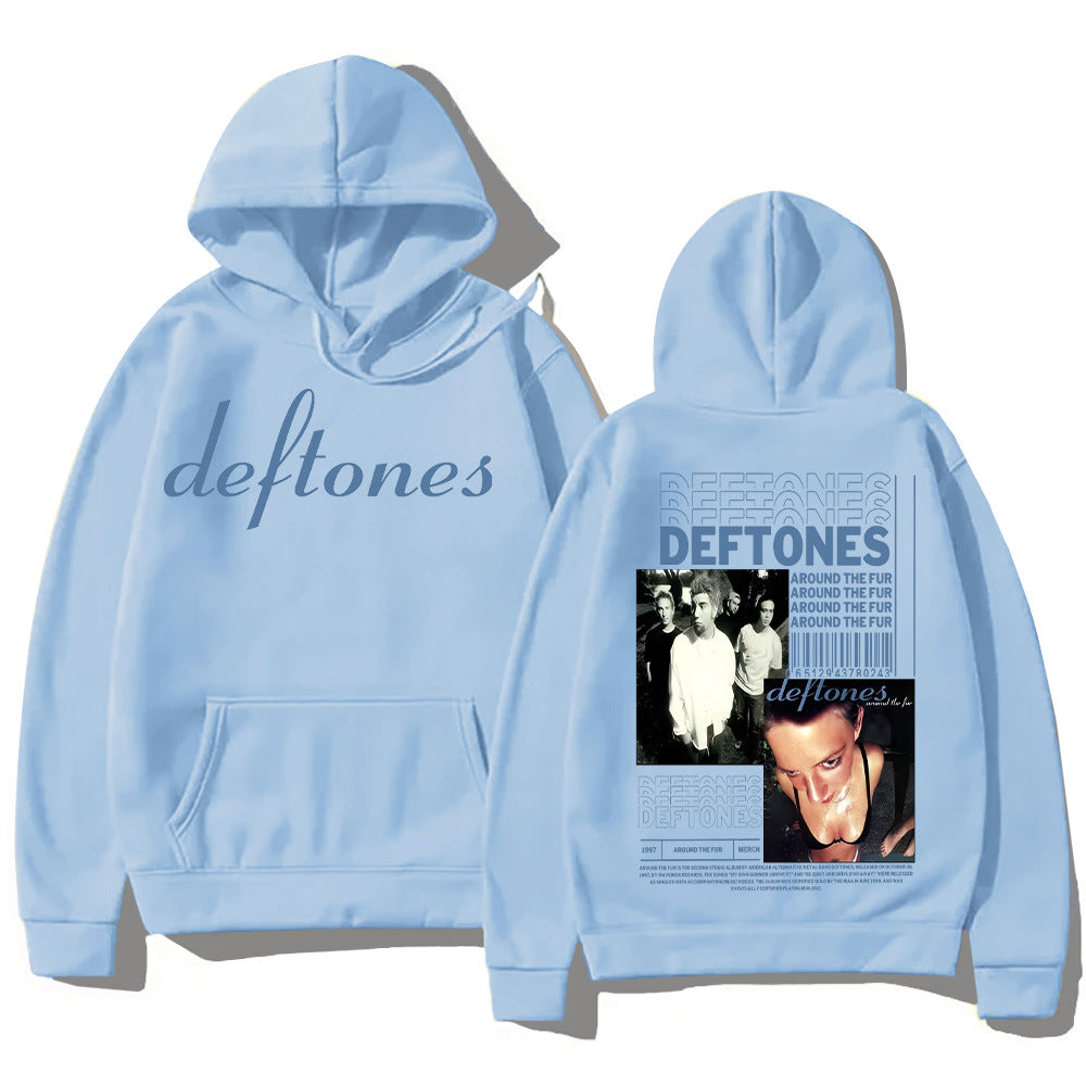 Deftones Sudadera con Capucha Estampado del Álbum Around The Fur Ropa de Hombre Clase