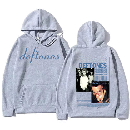 Deftones Sudadera con Capucha Estampado del Álbum Around The Fur Ropa de Hombre Clase
