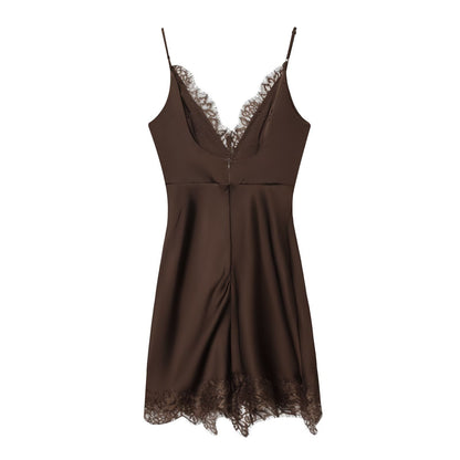 Vestido lencero de tirantes