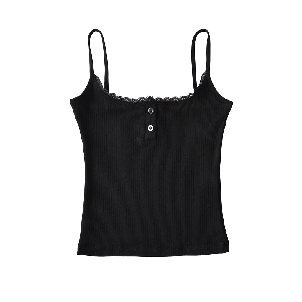 Lace lace camisole vest