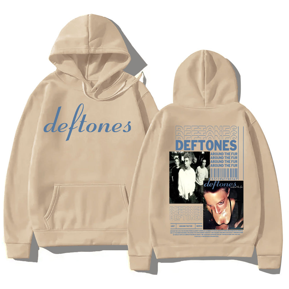 Deftones Sudadera con Capucha Estampado del Álbum Around The Fur Ropa de Hombre Clase