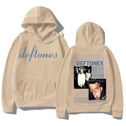 Deftones Sudadera con Capucha Estampado del Álbum Around The Fur Ropa de Hombre Clase