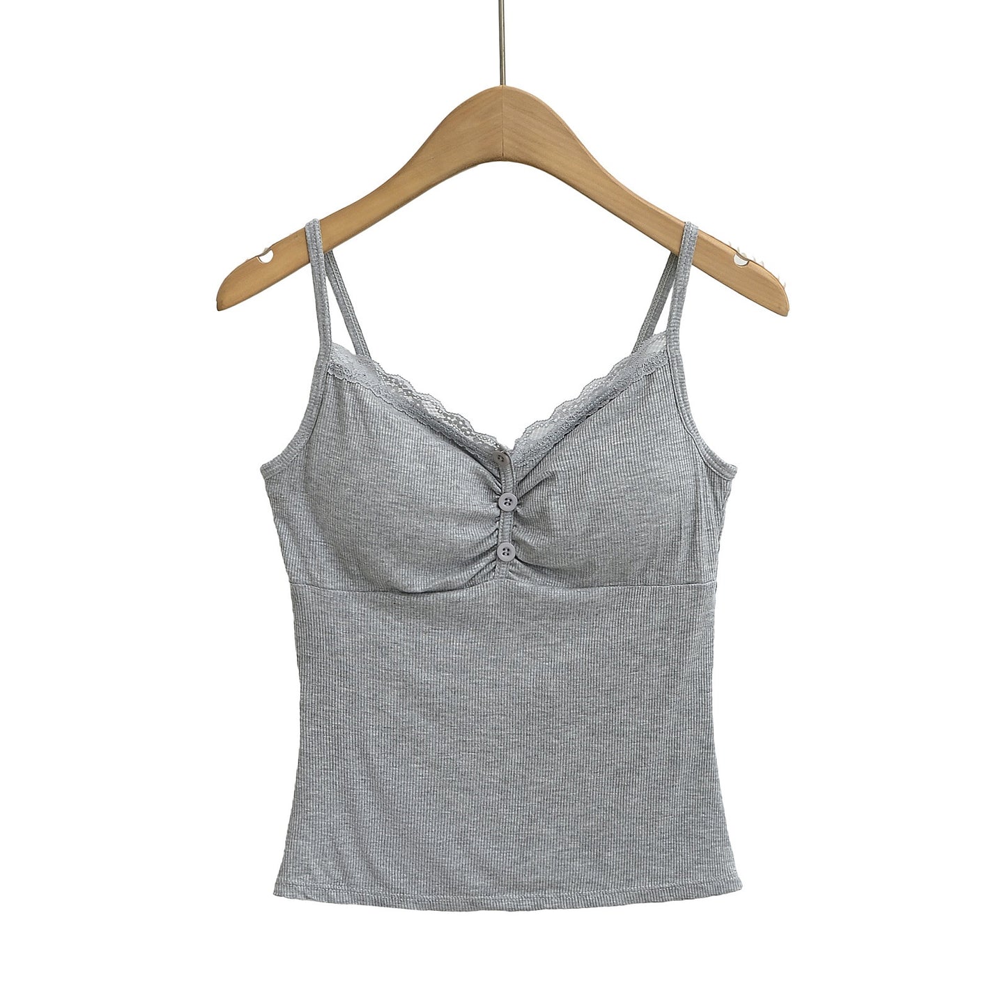 Camisola lencera con encaje