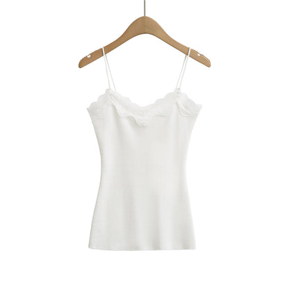 Slimming Lace Trim Camisole